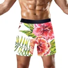 High quality oem soft comfortable stretch sublimation custom logo mens underwear boxer shorts under wear
