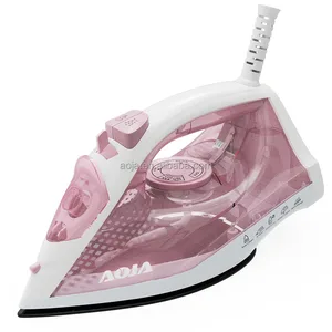 Full Function Steam Iron 1400-2000W Anti-Drip Ceramic Soleplate Vertical Steam Iron