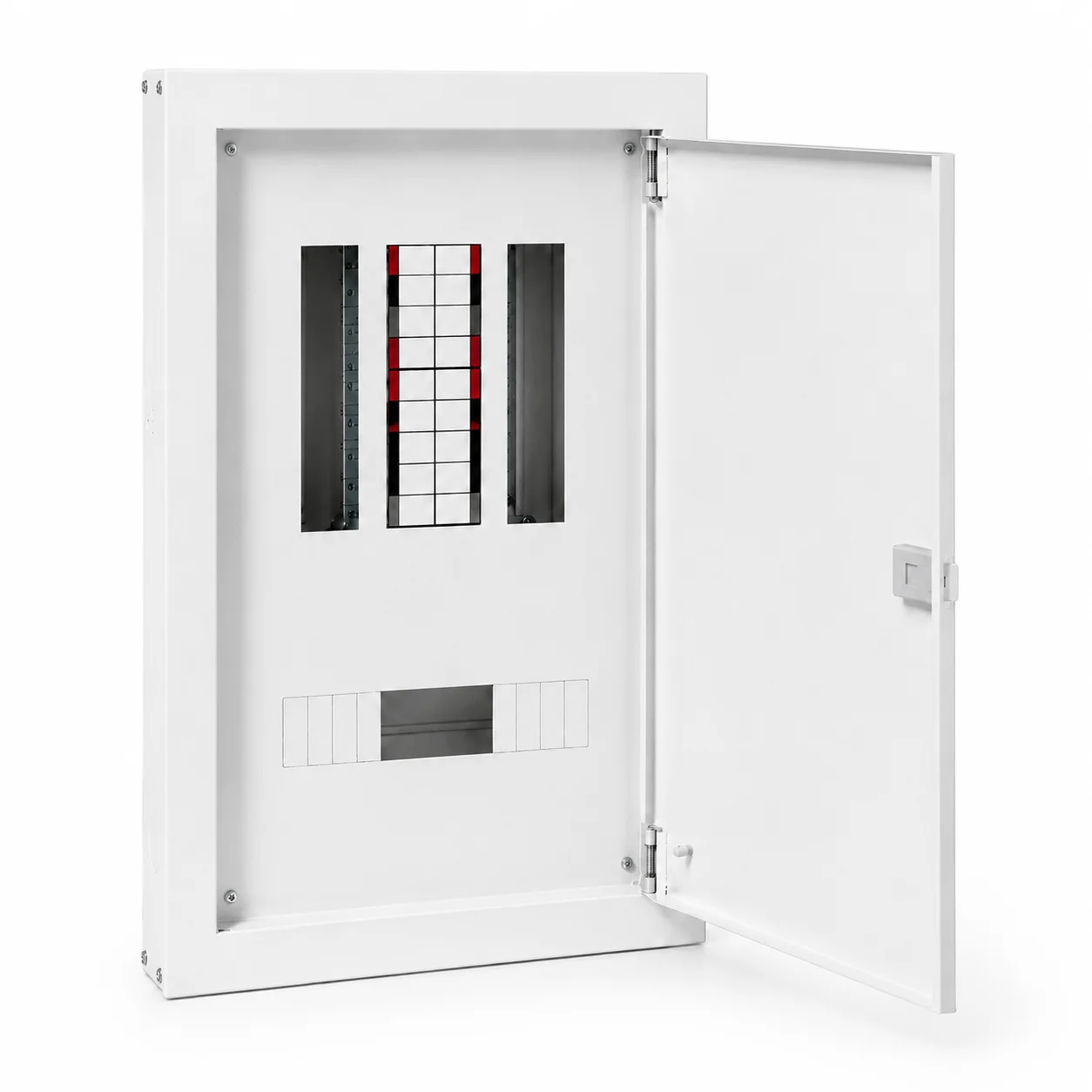 Industrial Electrical Distribution Box Metal Enclosure with Busbar DIN Rail  DB Box for Power Distribution System