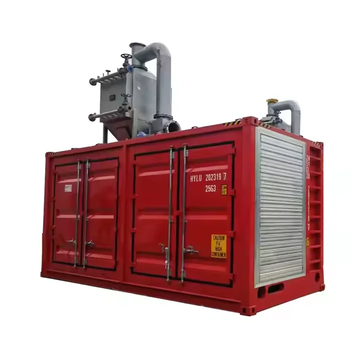 Quality Methane Purification Plant 80Kw Easy Operation Membrane Separation Biogas Generator Set