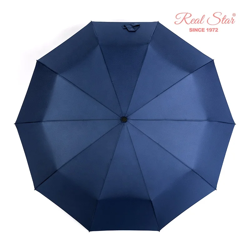 RST High Quality Wood Handle Big Size 10 Ribs Fold Man Umbrella