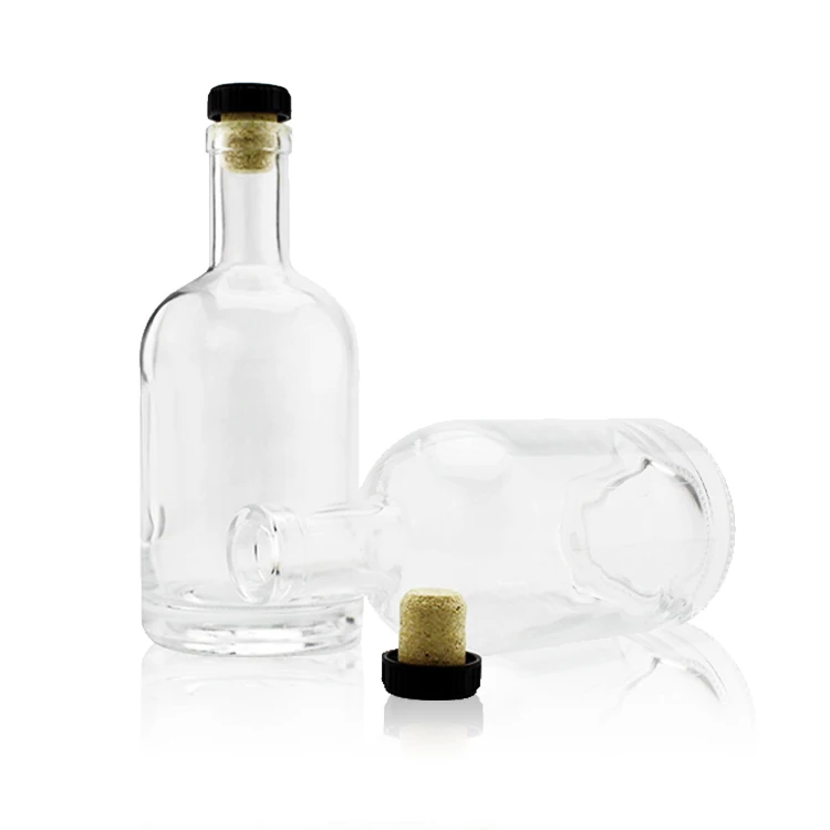 375ml 500ml 700ml Klare Leere Glasflasche Für Die Verpackung Von Wodka/spirituosen/likör/wein