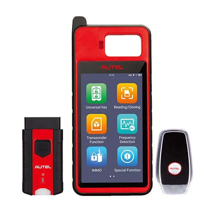 Autel Maxim Km100 Key Fob Programmer Tool All Keys Lost Key Immobilizer ...