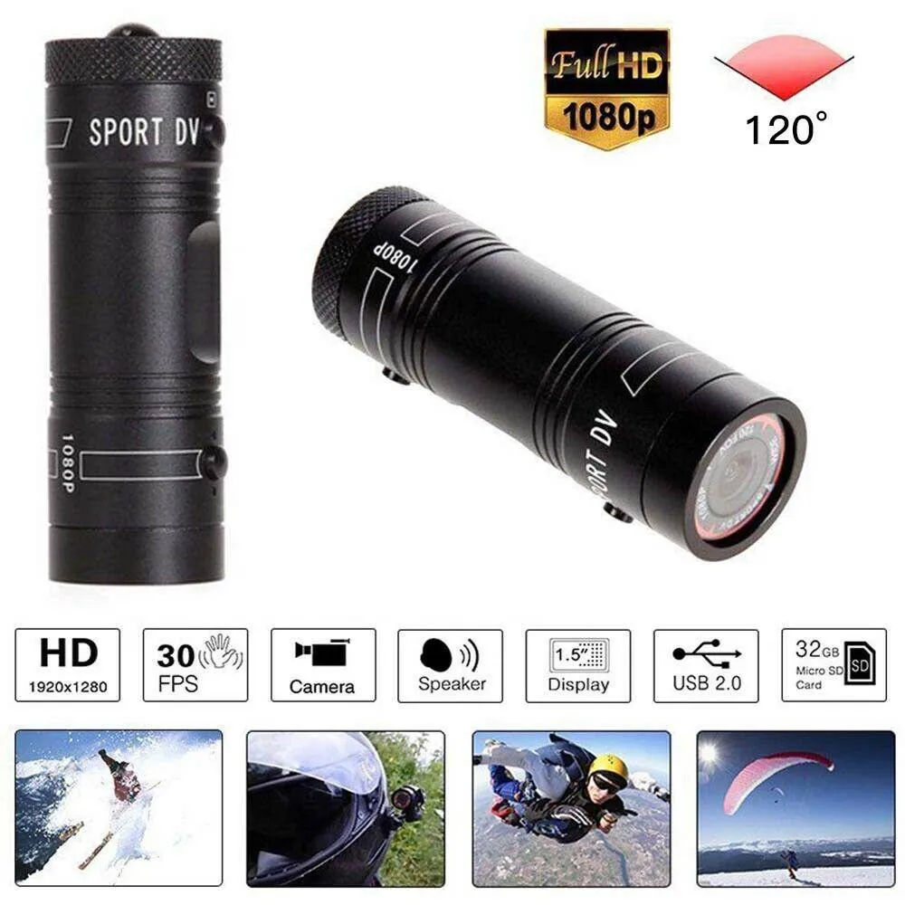 F9 Camera Full HD 1080p Mountain Bike Bicycle Motorcycle Helmet Sports Action Camera Video DV Camcorder Car Video Recorder