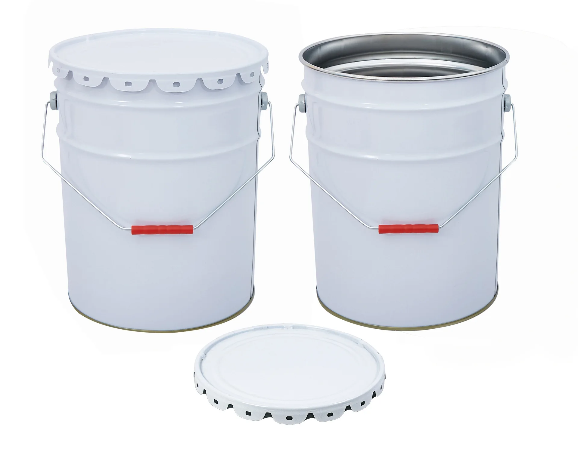 20 Litre Tin Can with Lid - Durable Metal Packaging for Paint
