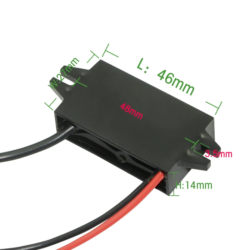 12V 24V to 5V 3A Micro USB Smartphone DVR Dash Cam Auto Car Charger DC DC Buck Converter 12 24 Volt Step Down to 5 Volt