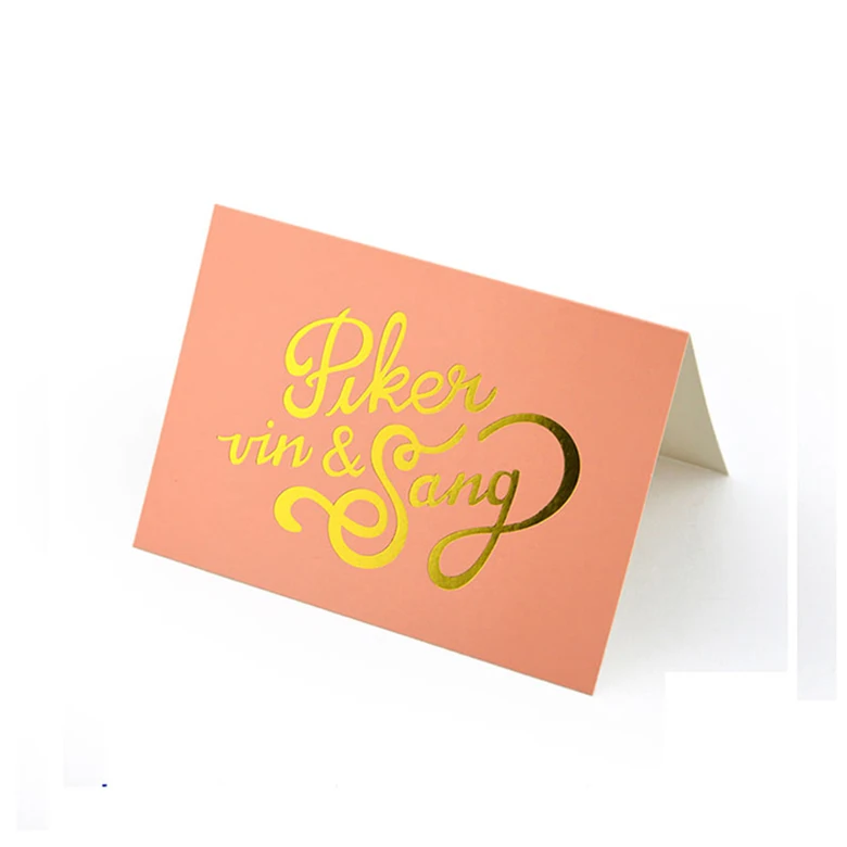 
 Пользовательские печатные матовые бумажные бирки золотые горячее тиснение спасибо  