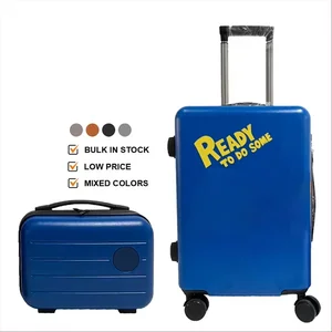 Hot Sale Cabin Size Custom Colorful Make up case Travel Suitcase Carry Luggage Set Trolley Vintage Luggage Sets