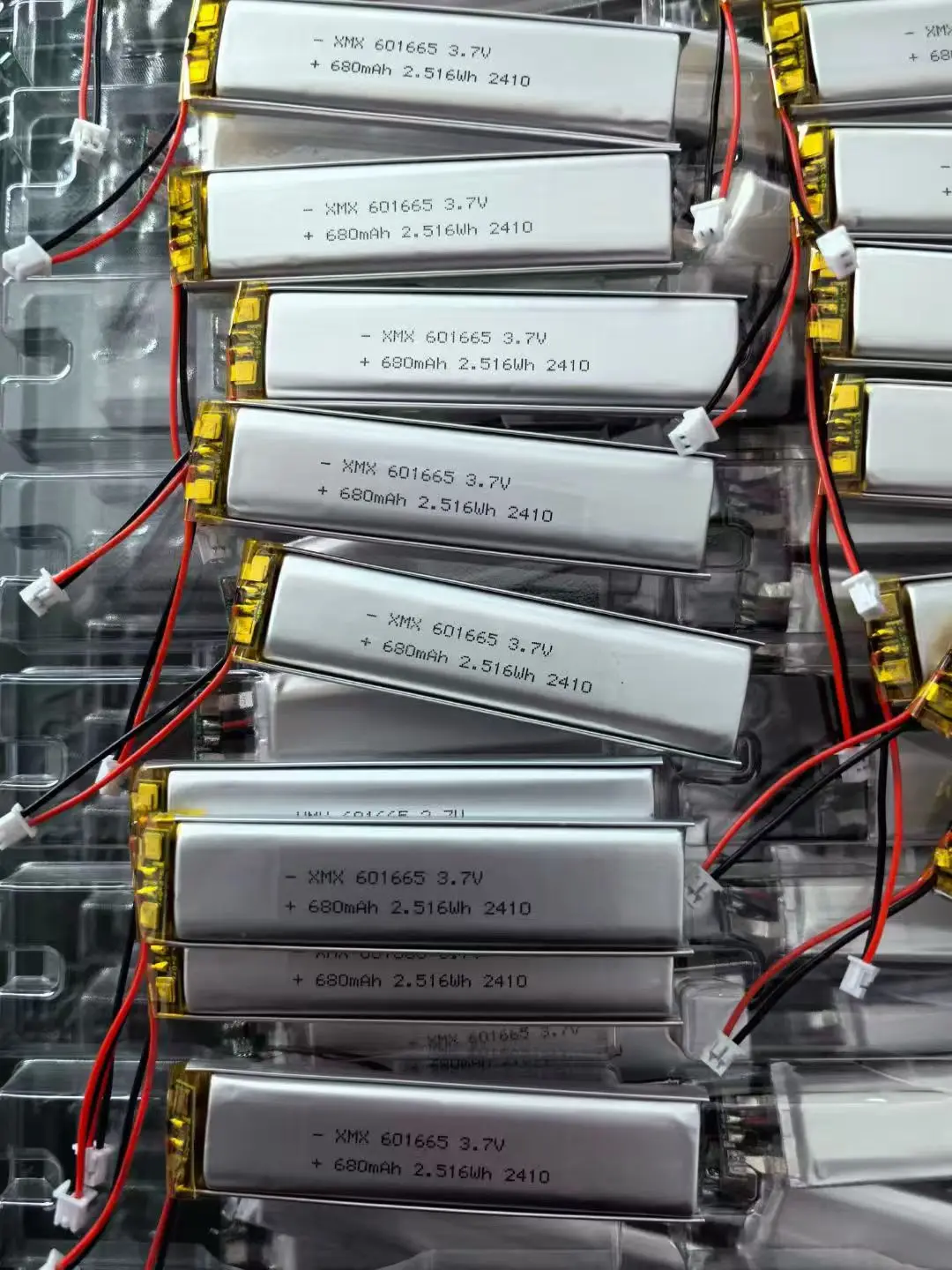 Factory Supplies Rechargeable 601665-680mAh 3.7V Silver Polymer Lithium Ion Battery for Reading Pen Recording Pen Portable H7d3fd7fb95d445b4814c5b47666a813fV