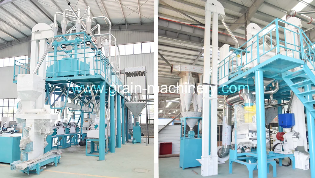 Industrial Maize Milling Machine Maize Flour Mill Corn Grinding Milling ...