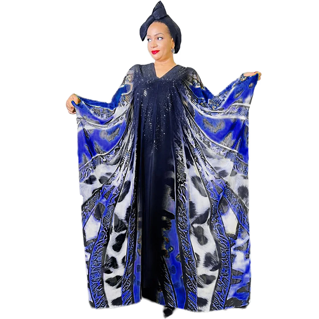 Women's Printed Silk Plaid Dress - China Muslim Women Dress and Women Robe  price