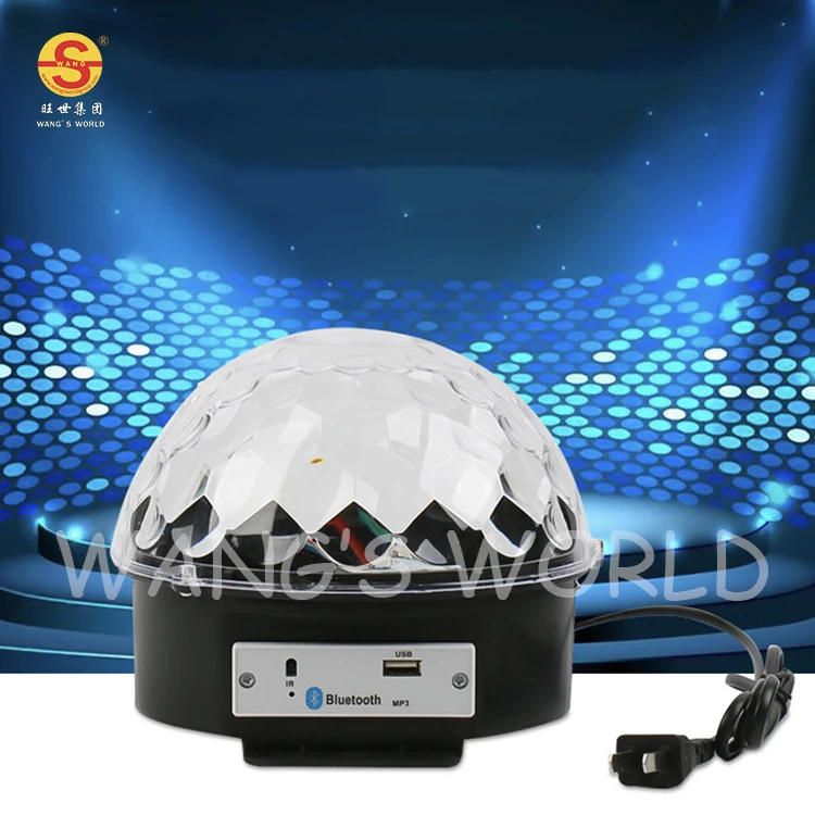 USB for  Mobile Phone Controlled LED Disco Ball Lights Party Stage Magic Ball Light Disco