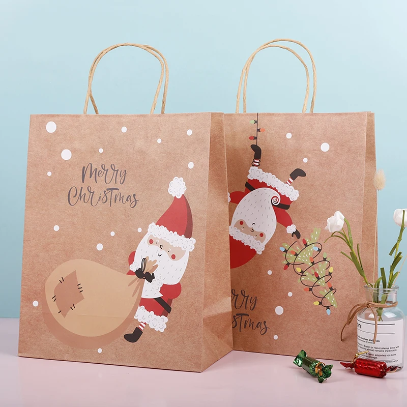 Christmas paper bags For Shopping
