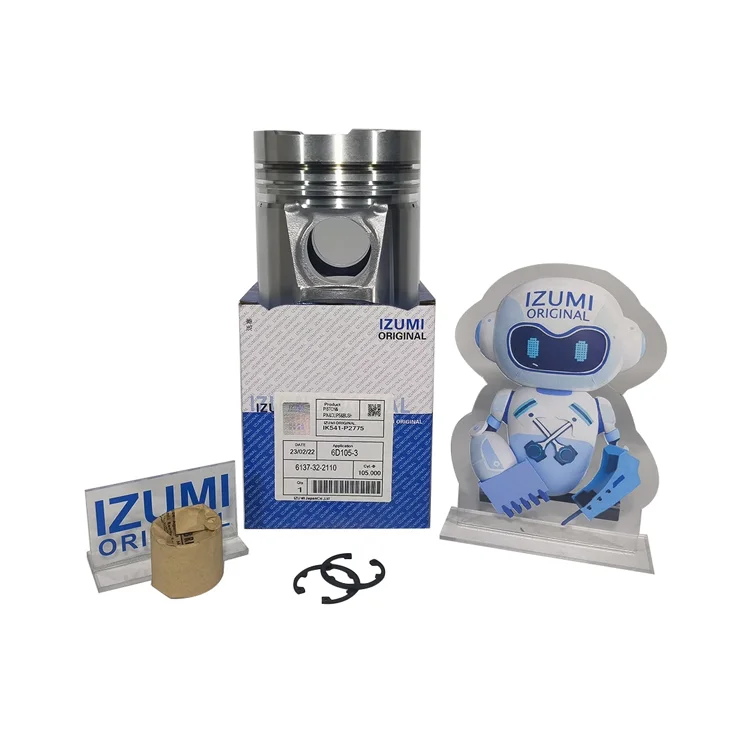 IZUMI ORIGINAL S6D105 Piston Diesel Engine Piston For KOMATSU