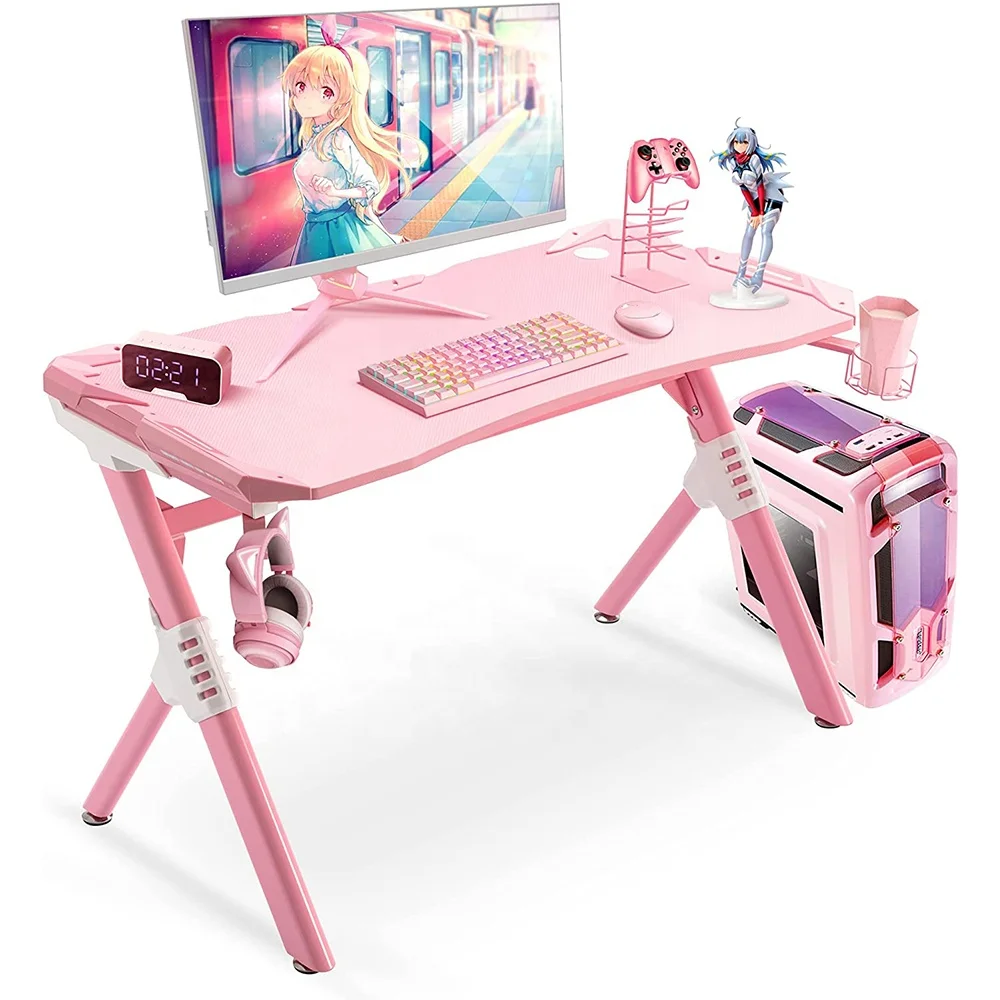 Computer table pink discount