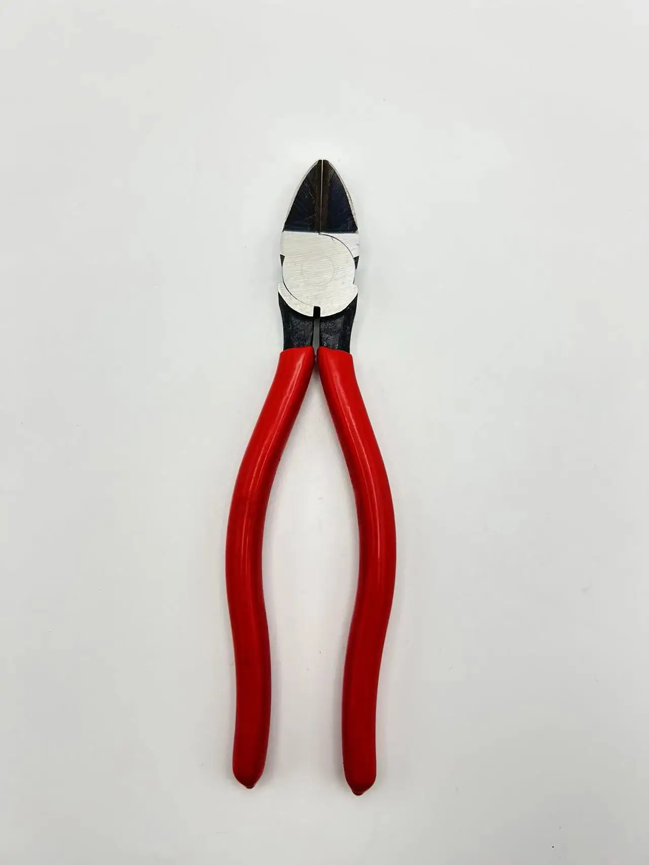 Carbon  Steel  Diagonal round Side Pliers Plastic with PVC Coated Handle Polished Surface OEM Customizable