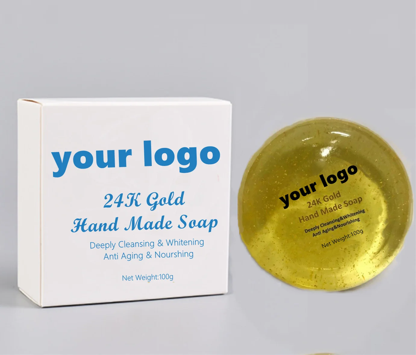 Bath Supplies Skin Care Product Amino Acid 99.9% 24k Gold Gold 