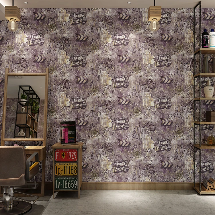 Wall Papers Coffee Ethiopia Modern 3D Three-Dimensional Wall Paper Home Decoration