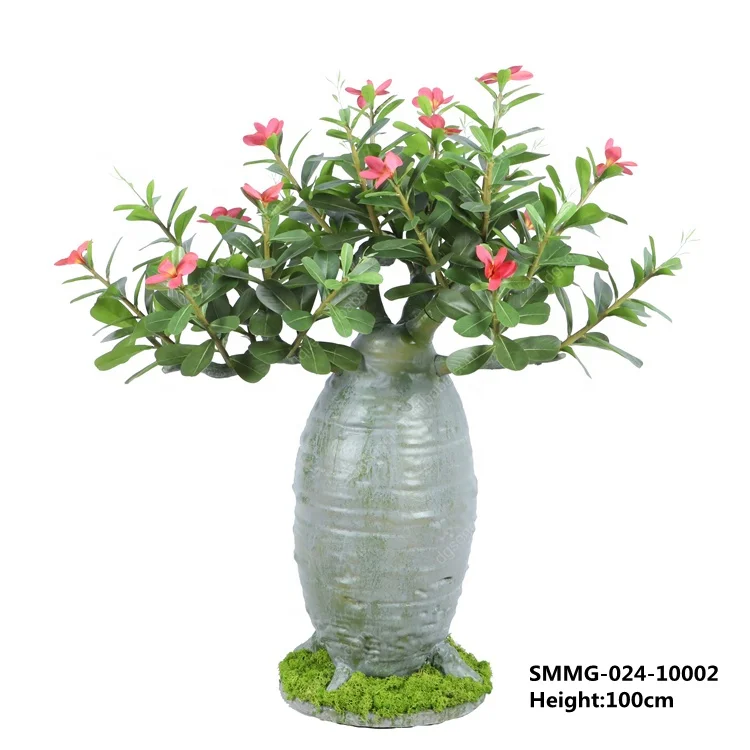 Popular Landscape Plants Adenium Obesum Desert Rose Potted Artificial Plant