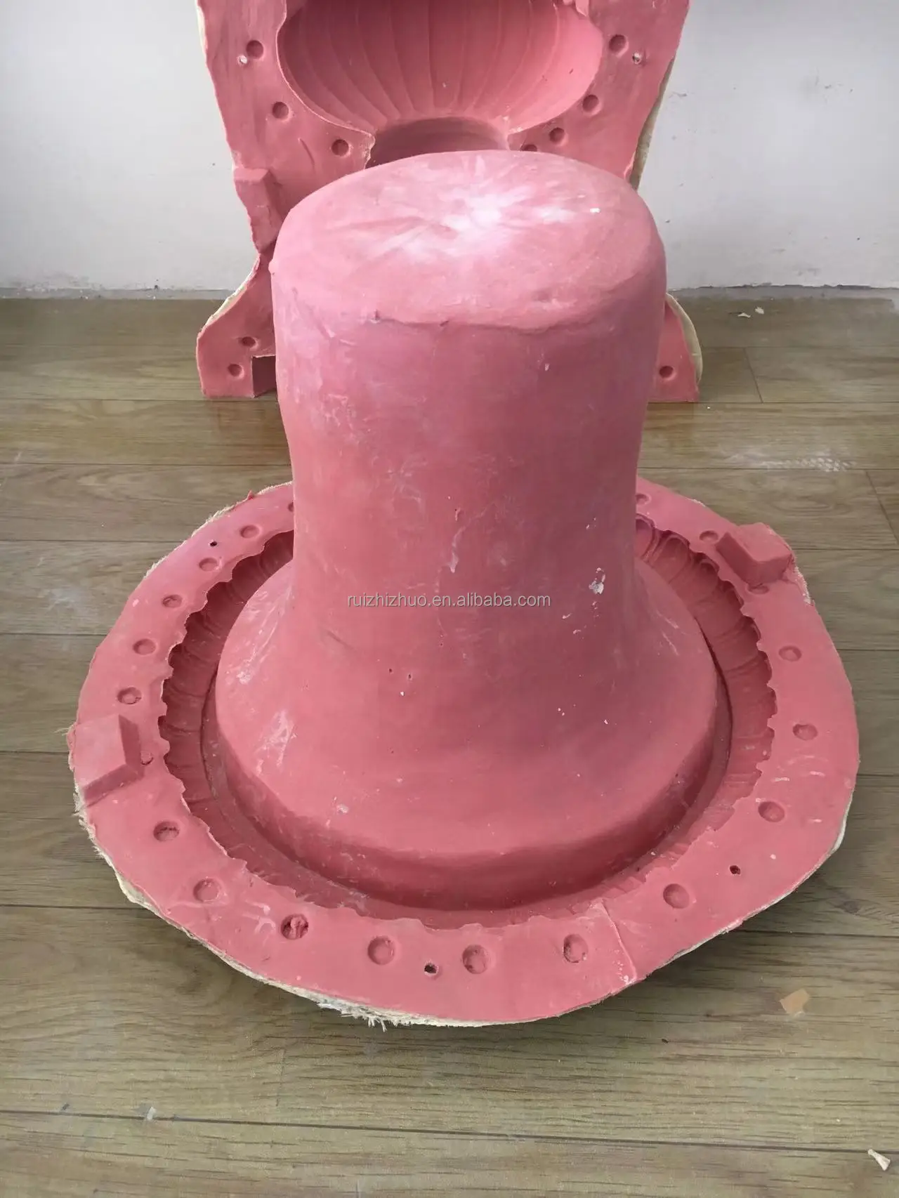 Big Cement Concrete Planter Flower Pot Fiberglass Angel Statue Molds