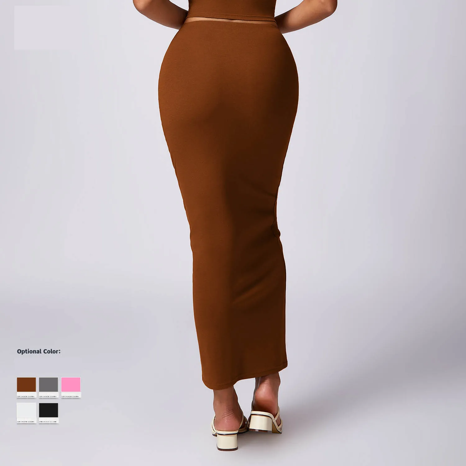 Women Casual Tight Gym Long Dress Lady High Waist Versatile Yoga Skirt Female Appear Thin Running Long Sheath Dress Women Casual Tight Gym Long Dress Lady High Waist Versatile Yoga Skirt Female Appear Thin Running Long Sheath Dress