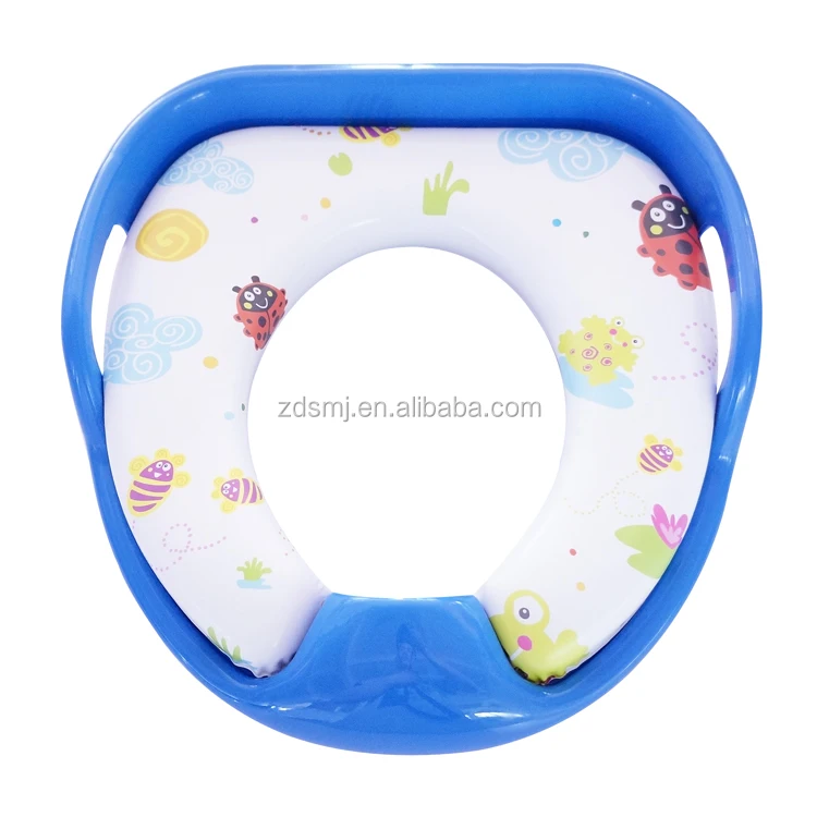 Мягкое детское сиденье для унитаза нового дизайна с ручками рисунком и цветом возможно изготовление на заказ горшка