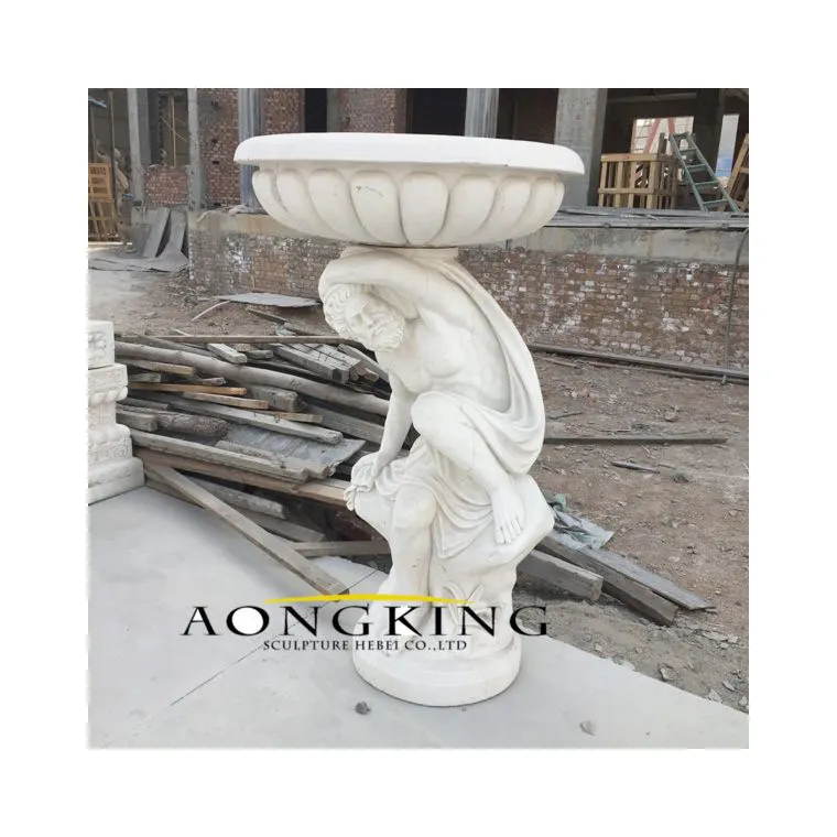 2022 Large Classic Planters Double Cherub Twin Planters on Pedestal