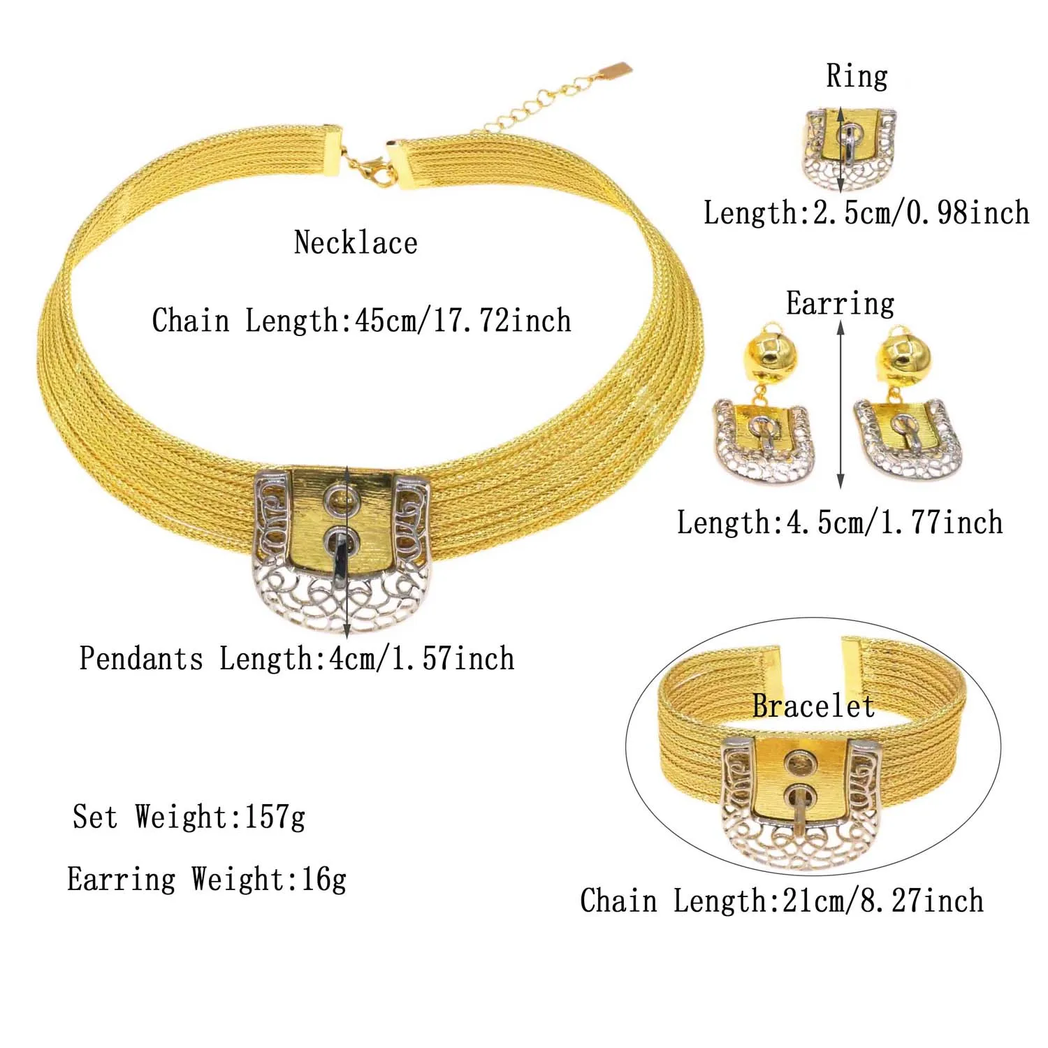 Factory Direct Sale Wholesale BrazilianJewerly Set High Quality