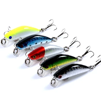 4.5cm/2.8g Artificial Hard Crankbait Crank Fishing Sinking Minnow for Saltwater Freshwater – Minnow – view 4