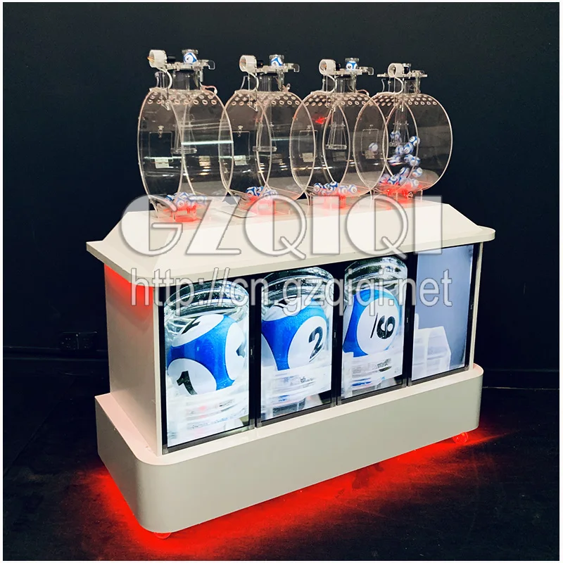 
Многоцилиндрическая Лотто-машина с экранами 