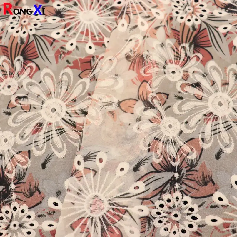 Многофункциональная ткань из шифона RXF1925 оптом