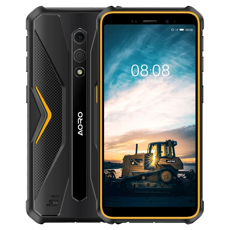 Explosion Proof Mobile Phones Aoro A6 Pro 4G Network Dual SIM Card Dual Standby POC Ex Rugged Phone