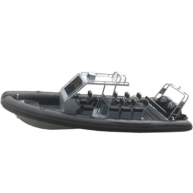 28ft Aluminum Hull RIB Inflatable Boat - REBO 860 Patrol