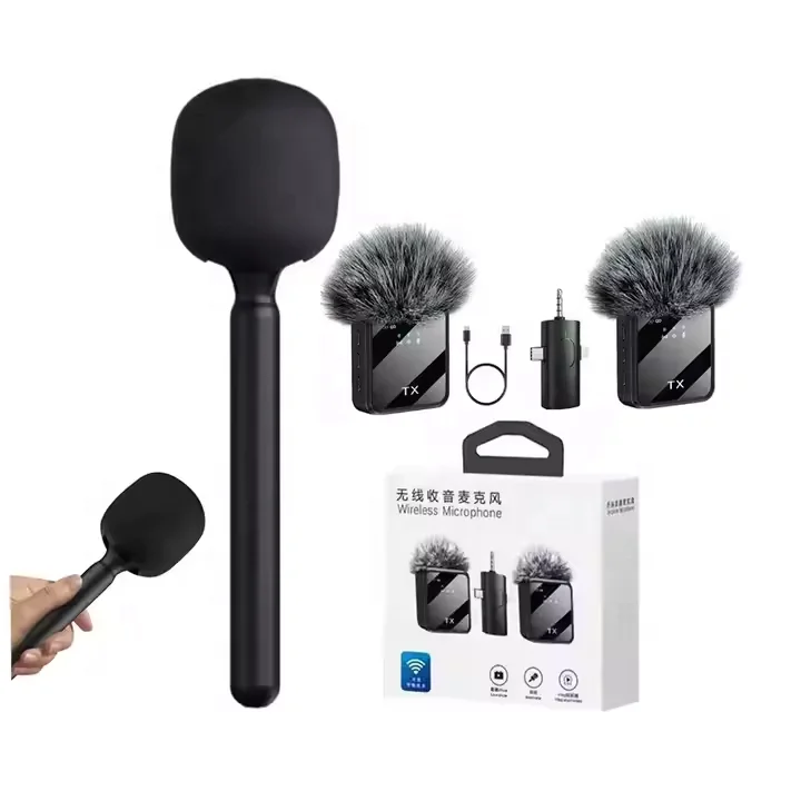 Micro Cravate Sans Fil Professionnel 2Pcs Microphone Cravate Sans Fil Pour Iphone Ipad, K3-2C Professionnel Kit Tournage Iphone Micro Cravate Sans Fil Professionnel 2Pcs Microphone Cravate Sans Fil Pour Iphone Ipad, K3-2C Professionnel Kit Tournage Iphone
