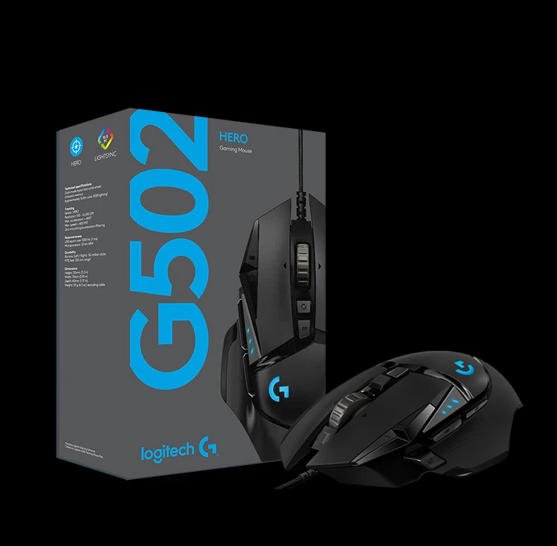 Logitech Original G502 Hero Gaming Mouse Factory Wholesale Rgb ...