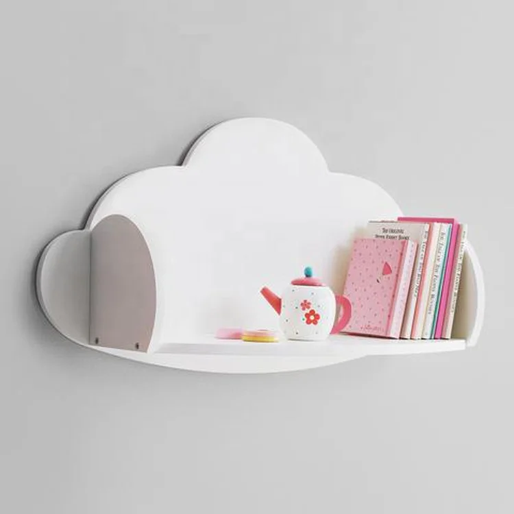 
 Супер Сентябрь, низкая цена, детская мебель, детская настенная книжная полка с облачным дизайном  