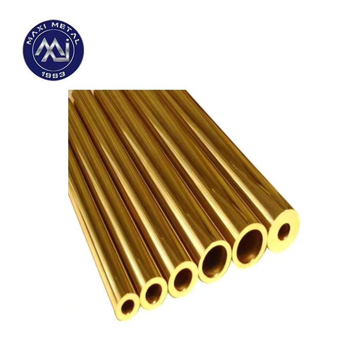 Tubo Ottone Rotondo 40x3mm X 500mm - Materiale CW614N Per Lavorazioni