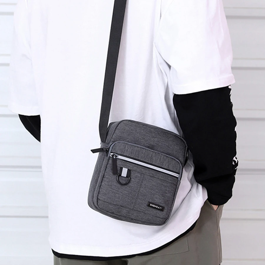 Customized Men Single Strap Shoulder Bag Women Durable Waterproof