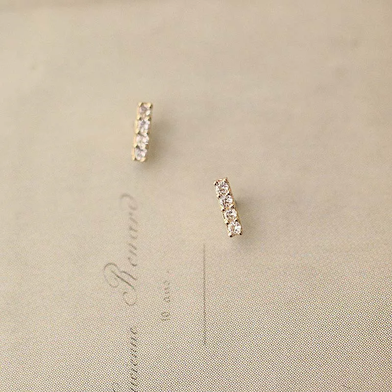 14k Solid Gold Earrings Real Gold Au585 Solid Gold Jewelry 14k Real