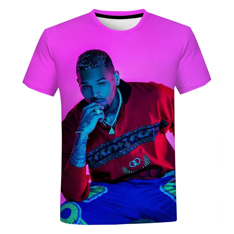 Camiseta - T-SHIRT DRIP - Chris Brown - Made By Choice