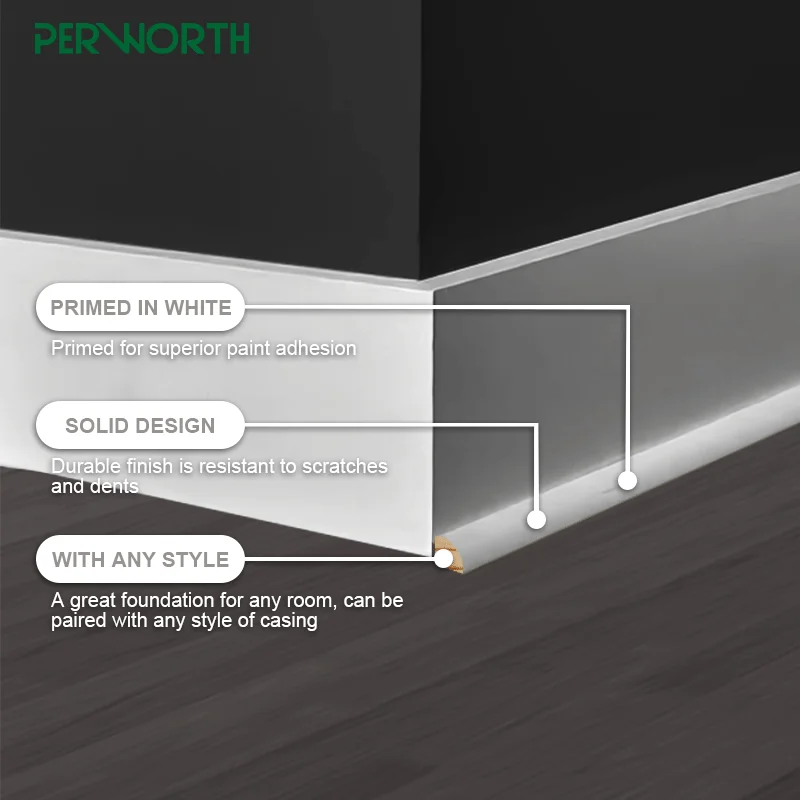 Quarter Round Wood Skirting Mdf Molding Solid Wood Trim Mouldings Wood