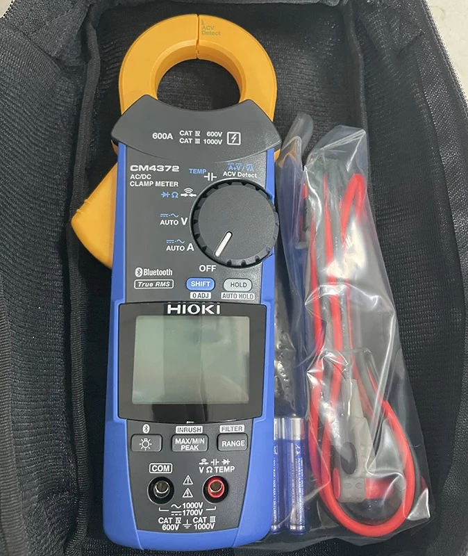 CM4372 Hioki Made in Japan AC/DC 600A True RMS Digital Clamp Meter