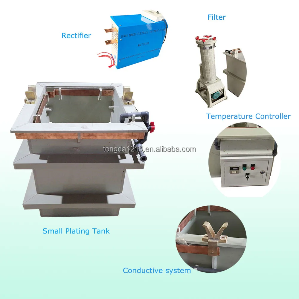Gold Plating Rectifier Machine Barrel Plating Equipment Zinc Plating ...