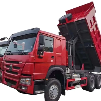 High Quality SINOTRUCK HOWO 6*4 Euro 4 Self-Unloading Dump Trucks New 6x4 Drive Wheel Customizable Color Favorable Price