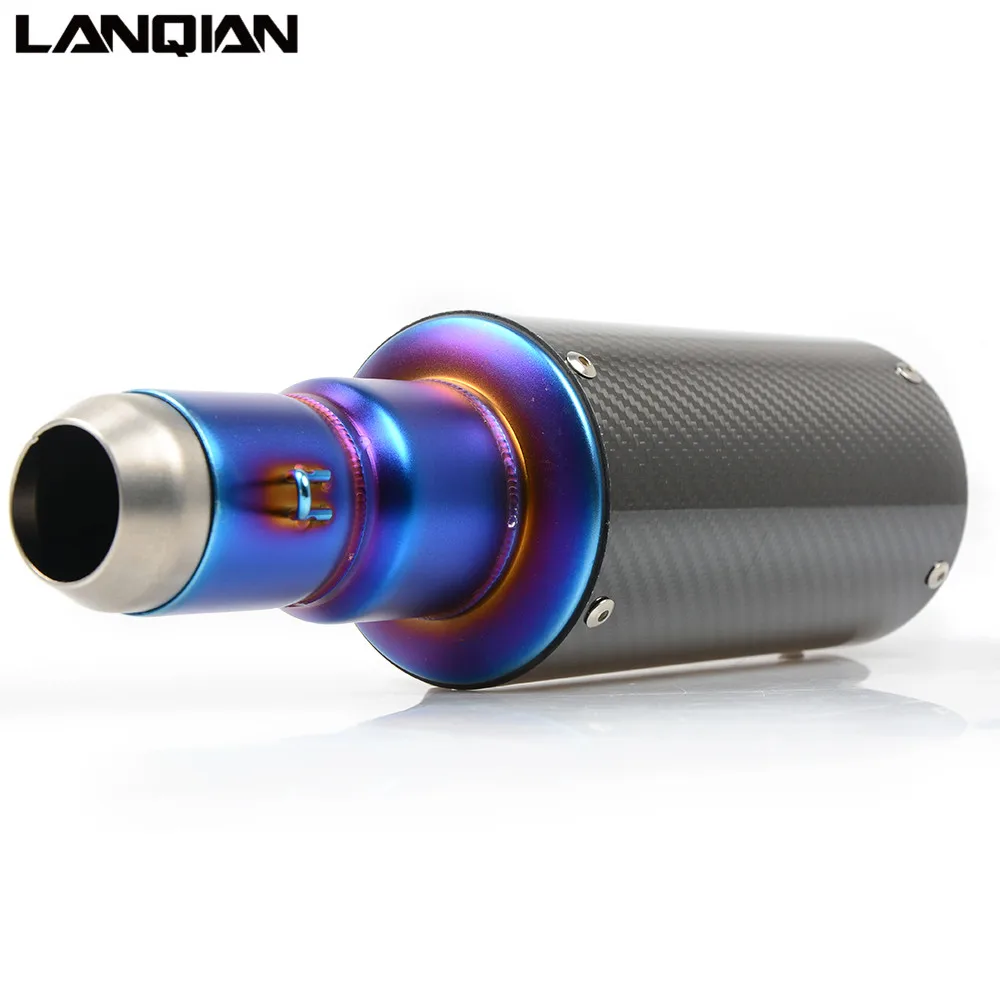 
Универсальная выхлопная труба для мотоцикла, выхлопная труба 36-51 мм, аксессуары для скутера, большинства мотоциклов 
