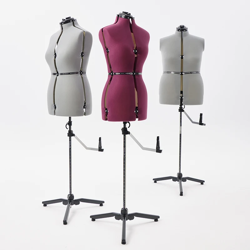 Adjustable Design Mannequin Female Male Kid Dress Form Tailoring Half Body  Wholesale Size Adjustable Dress Form Mannequin Torso