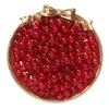 Perles Crystal Burst - Rouge (8 mm)