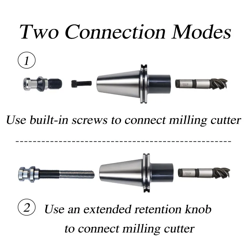 Din69871 Morse Taper With Drawbar With High Quality Sk40 Sk50mtb1/2/3