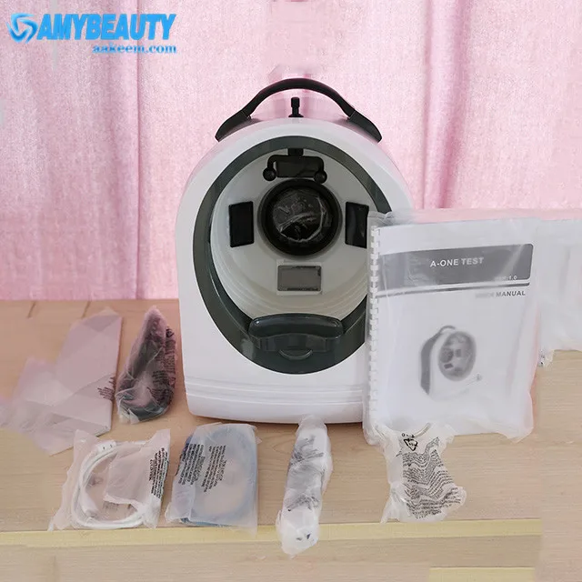 Skin Hydration Analyzer Image Software  Analysis Imagery Skin Scanner Beauty Camera test Machine Skin Face Analyser