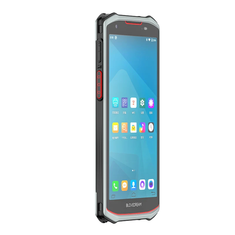F502 Full Screen Handheld Terminal Device Logistics Scanning Gun Android Handheld Terminal Industrial Handheld Device